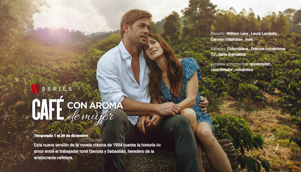 Watch Café con aroma de mujer | Netflix Official